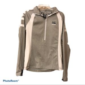 Victoria’s Secret PINK Ultimate gray quarter zip